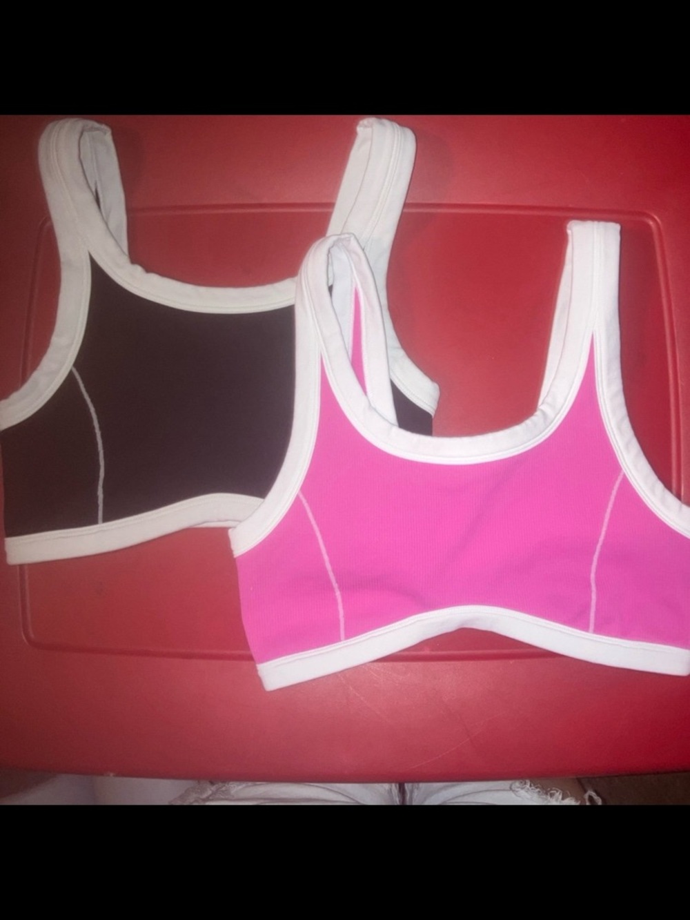 PINK Victoria's Secret Wave Sports Bra Set